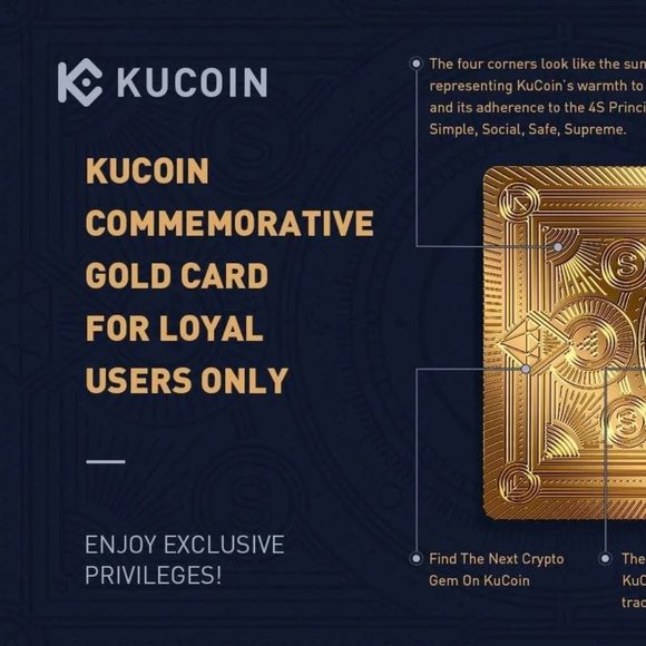 KuCoin Commemorative Gold Card No. 0131/1000 - Picture 6 of 7